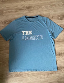 Light blue graphic t-shirt
