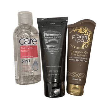 Kasvonaamiot ja kasvovesi setti