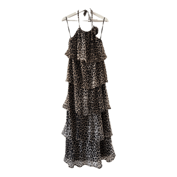 Pieces leopardikuviollinen mekko