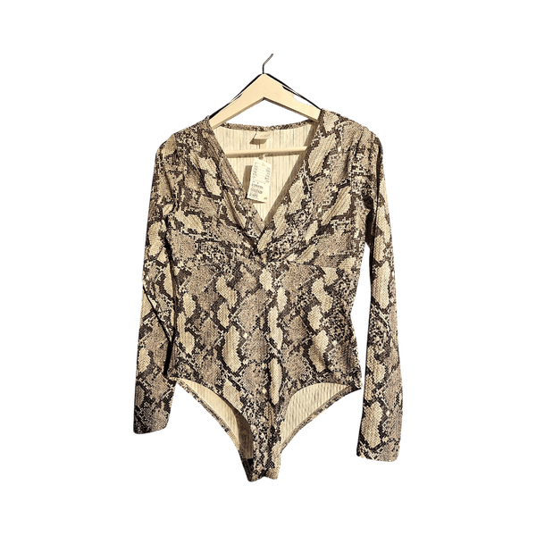 NEW Snake print body M