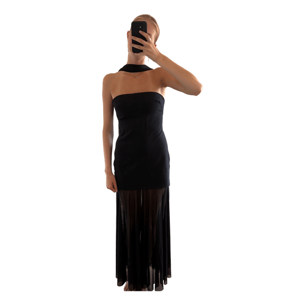 Black long dress