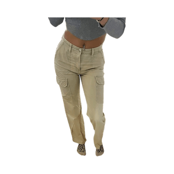beige cargo housut