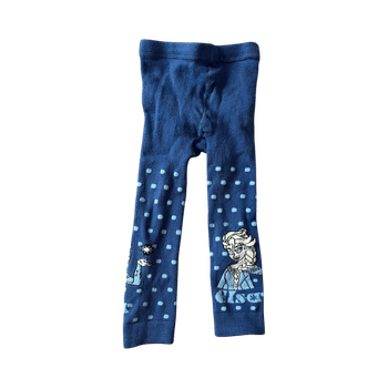 Sininen lasten legginssit (Frozen), 86-90