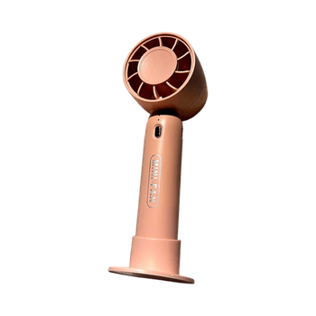 Pink mini fan