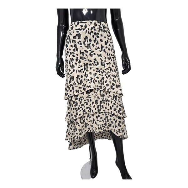 F&F leopardinis sijonas