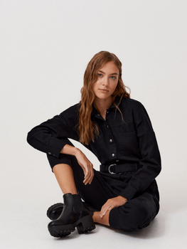 Cotton trouser suit