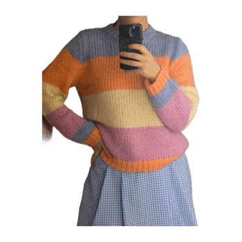 Pieces sweater
