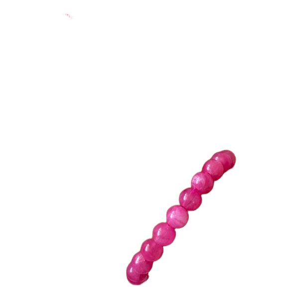 Pink perlearmbånd