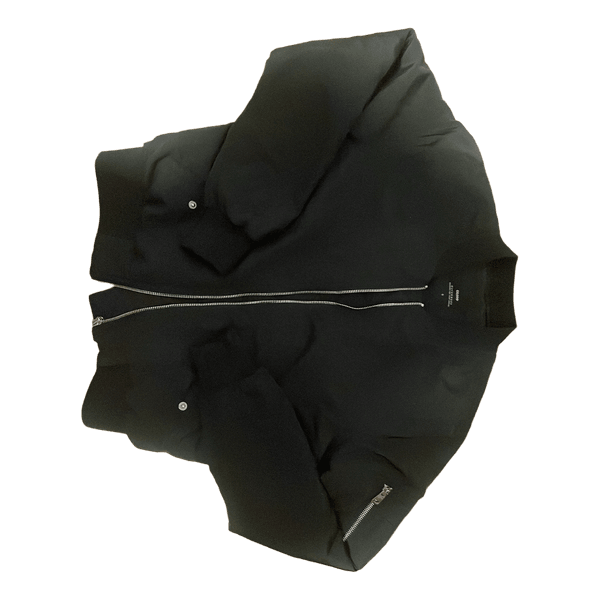 Black bomber jacket
