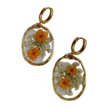Flower earrings 