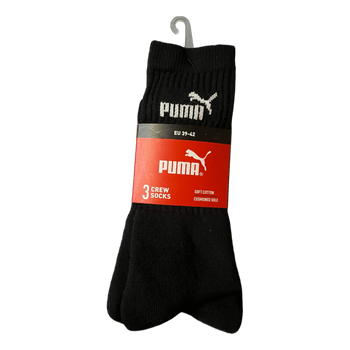 Melnas Puma zeķes 39-42