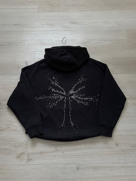 black hoodie