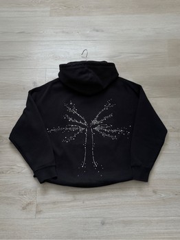 black hoodie