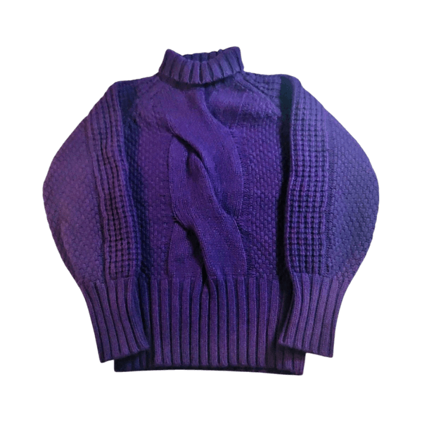 Massimo Dutti Pooloneule - Violetti - S/M