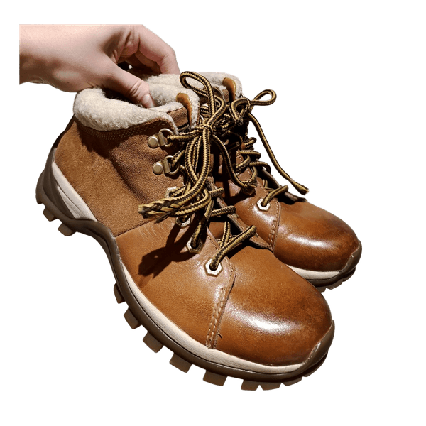 Real leather boots Camel Active size 4 1/2 (36-37)