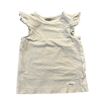 Valkea lasten t-paita