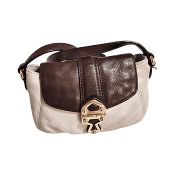 Pieni nahkainen olkalaukku