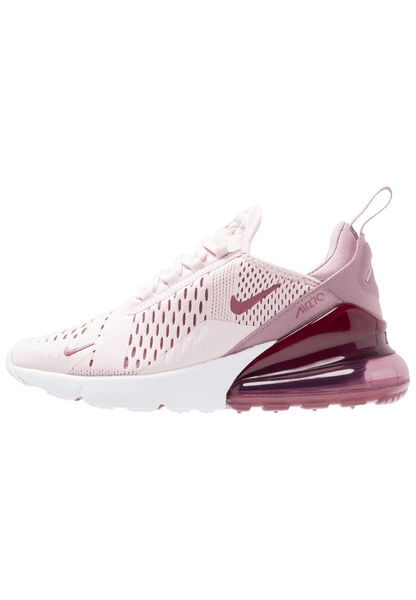 Pink low-top sneakers