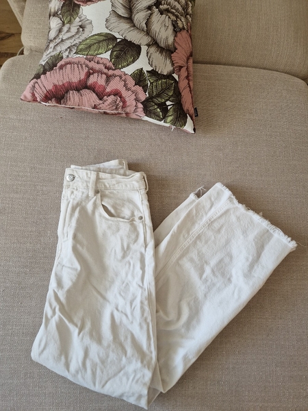 Valkoiset H&M farkut, 38