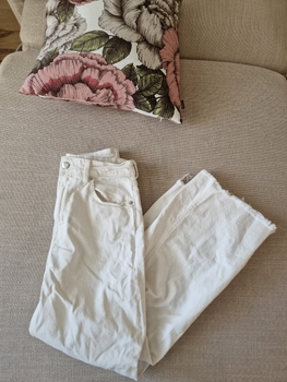 Valkoiset H&M farkut, 38