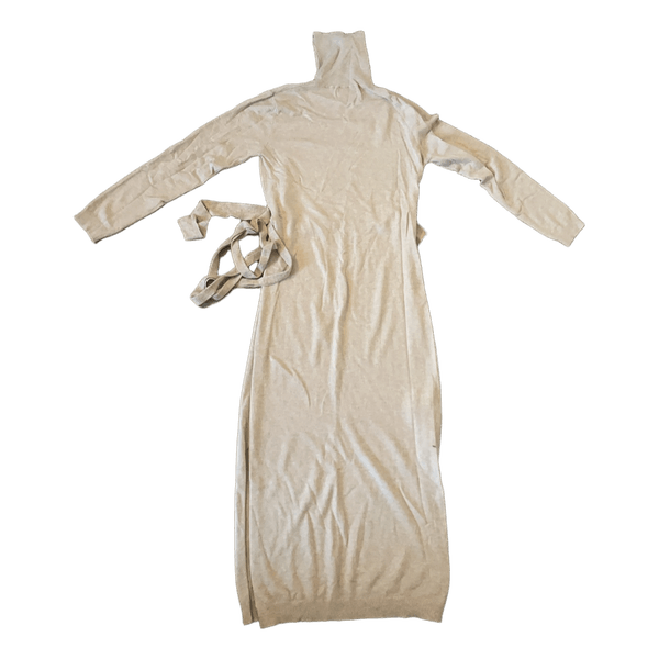 Beige neulemekko