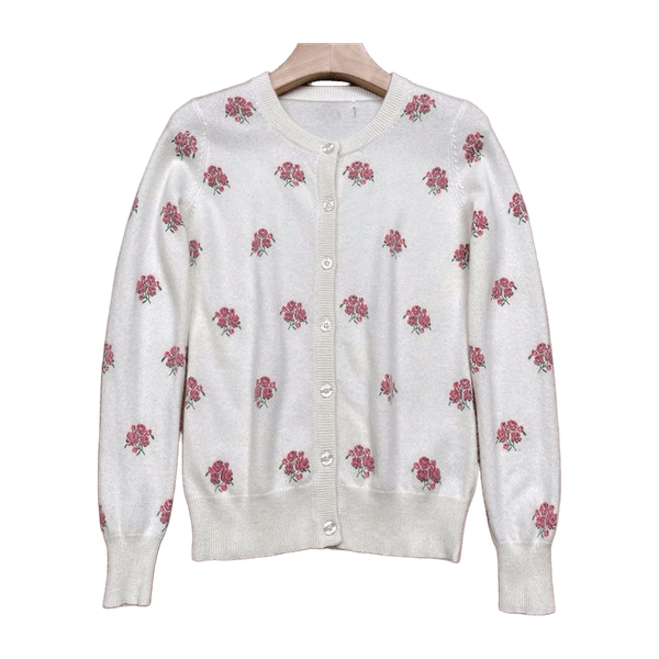 Pure cashmere cardigan