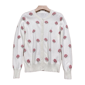 Pure cashmere cardigan