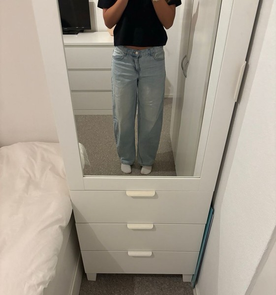 Blå jeans - Bershka