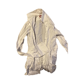 Valkoinen Hugo Boss kauluspaita, slim fit