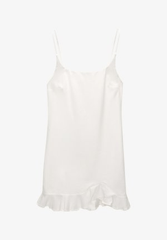 White bodycon dress
