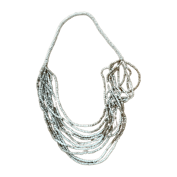 Necklace/Halsband/Monirivinen helminauha kaulakoru