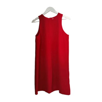 H&M Red sleeveless shift dress / Size S