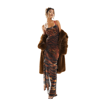 Strappy maxi dress