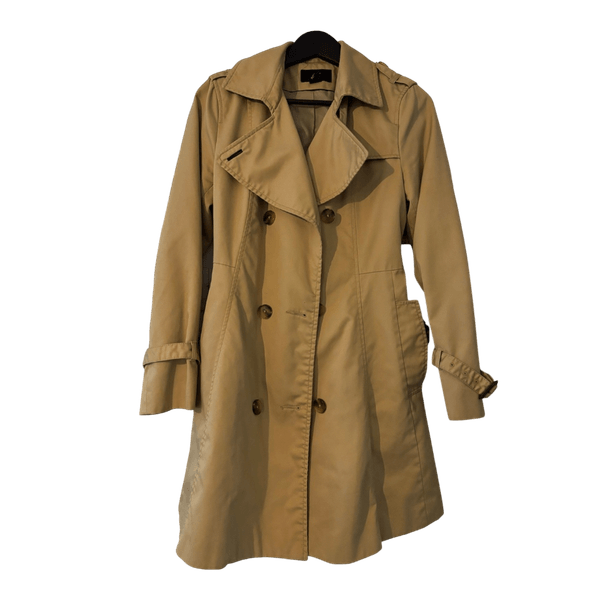 Beige H&M trenssitakki