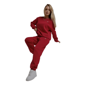 Red Jordan tracksuit set