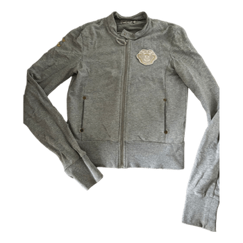 Harmaa Bracomina vetoketjuhuppari