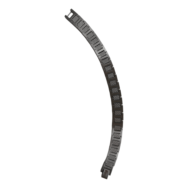 Silver stainless steel bracelet