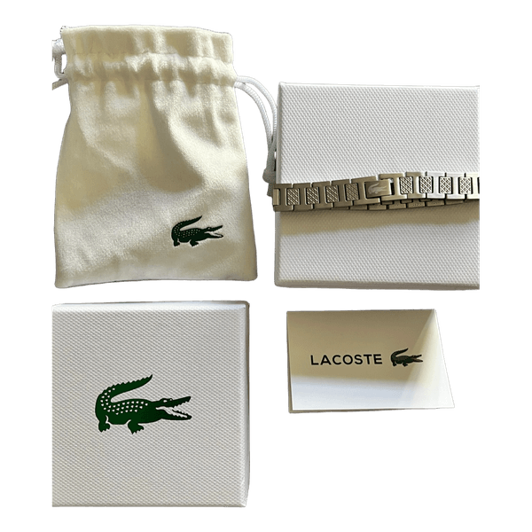 Lacoste silver bracelet