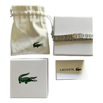 Lacoste silver bracelet