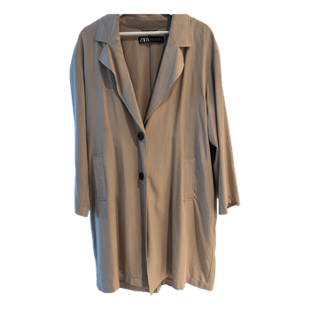 Beige Zara takki