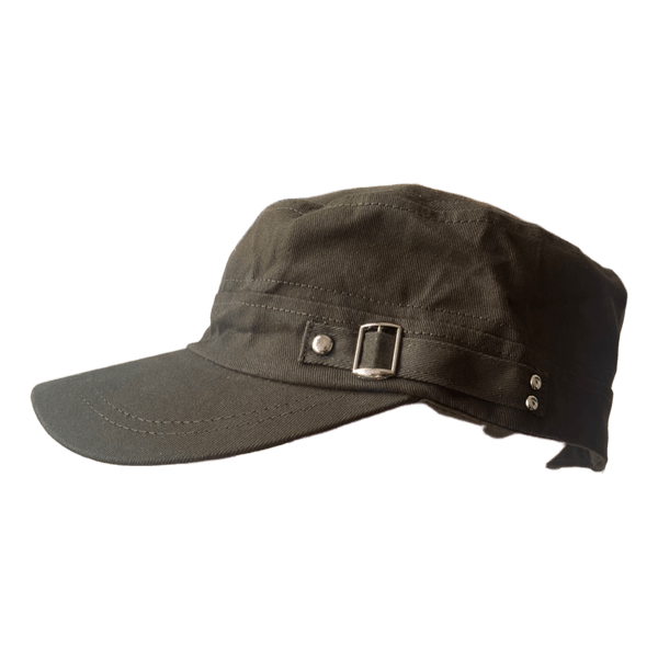 Grøn unik flat cap