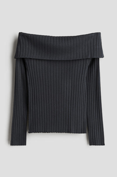 Off shoulder sweater