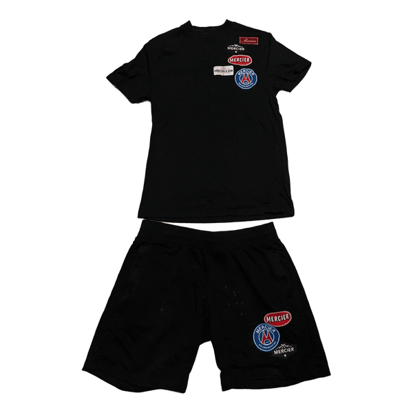 Sort Mercier t-shirt og shorts