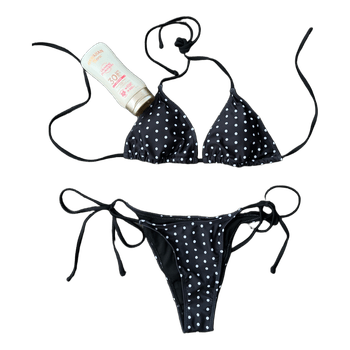 Polka dot bikini set