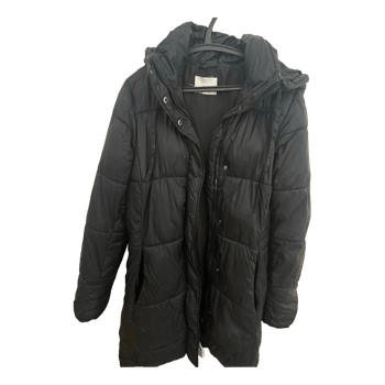 Black padded jacket