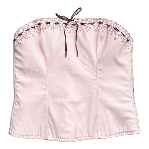 Hunkemöller pink corset top