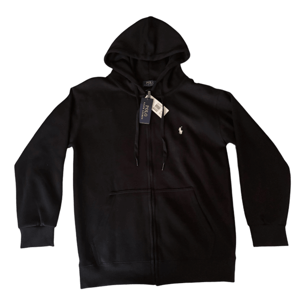 Ralph Lauren Black zip up hoodie