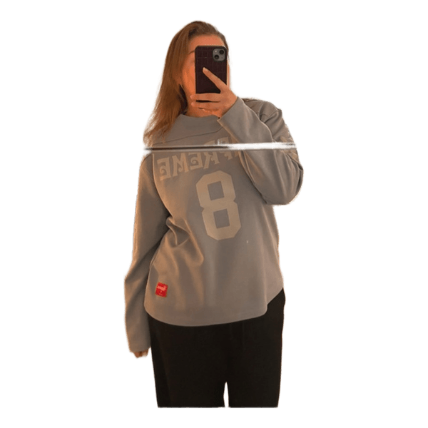 Blå Supreme langærmet t-shirt