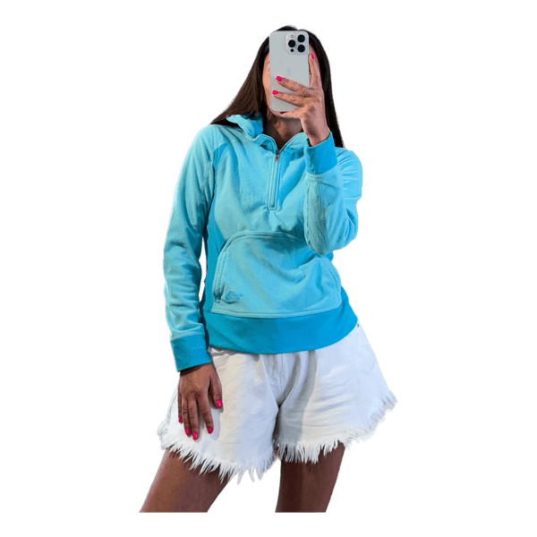 The North Face Blue Fleece Hoodie