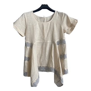 Rhum Raisin patterned top